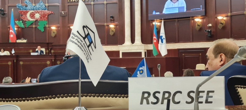 The Head of the RSPC SEE, Mr. Vladimir Beron, met with the Secretary General of PABSEC, Mr. Asaf Hajiyev